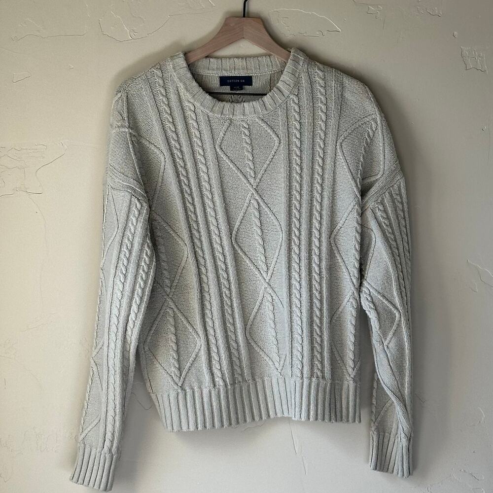 Cotton On Cable Knit Sweater Women's Medium